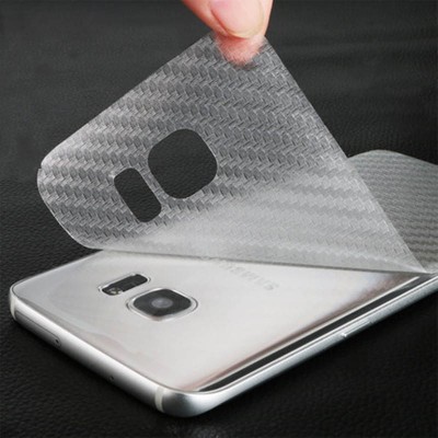 New Durable Anti-fingerprint Transparent Carbon Fiber Back Body Film Screen Protector Guard For Huawei For Iphone For Xiaomi