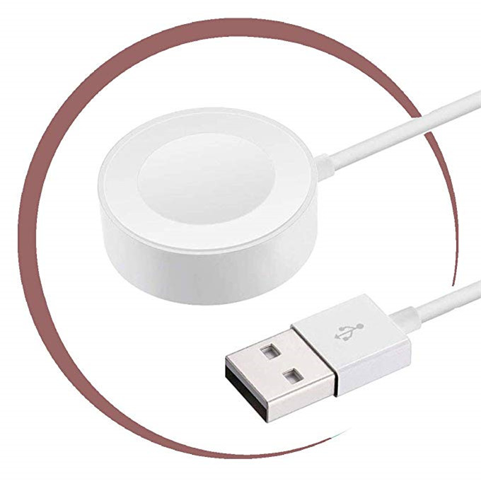 Compatible for apple watch Magnetic Wireless Charger Pad Charging Cable Cord Compatible for iphone Watch 2 3 4